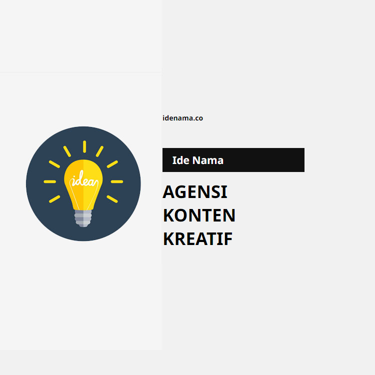 100+ Ide Nama Agensi Konten Kreatif