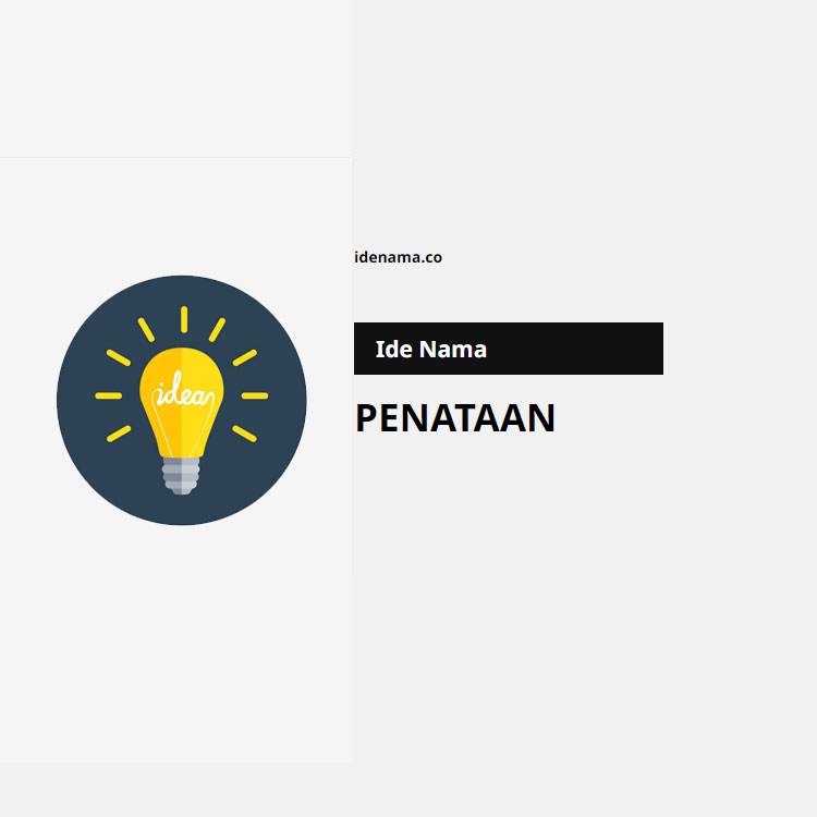 100+ Ide Nama Usaha Penataan