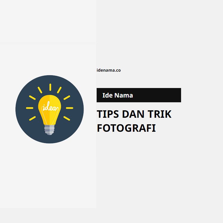 100+ Ide Nama Channel Youtube Tips Dan Trik Fotografi