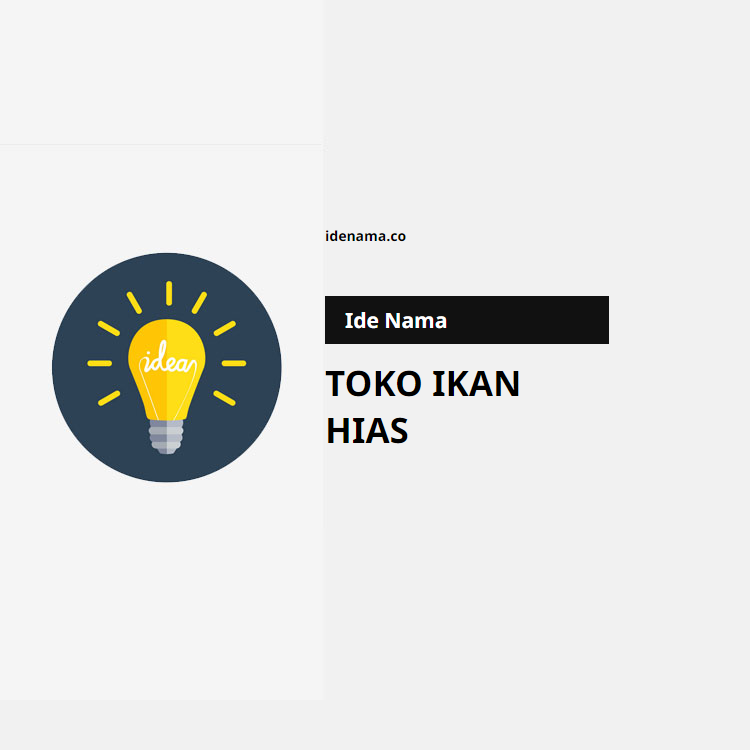 100+ Ide Nama Toko Ikan Hias